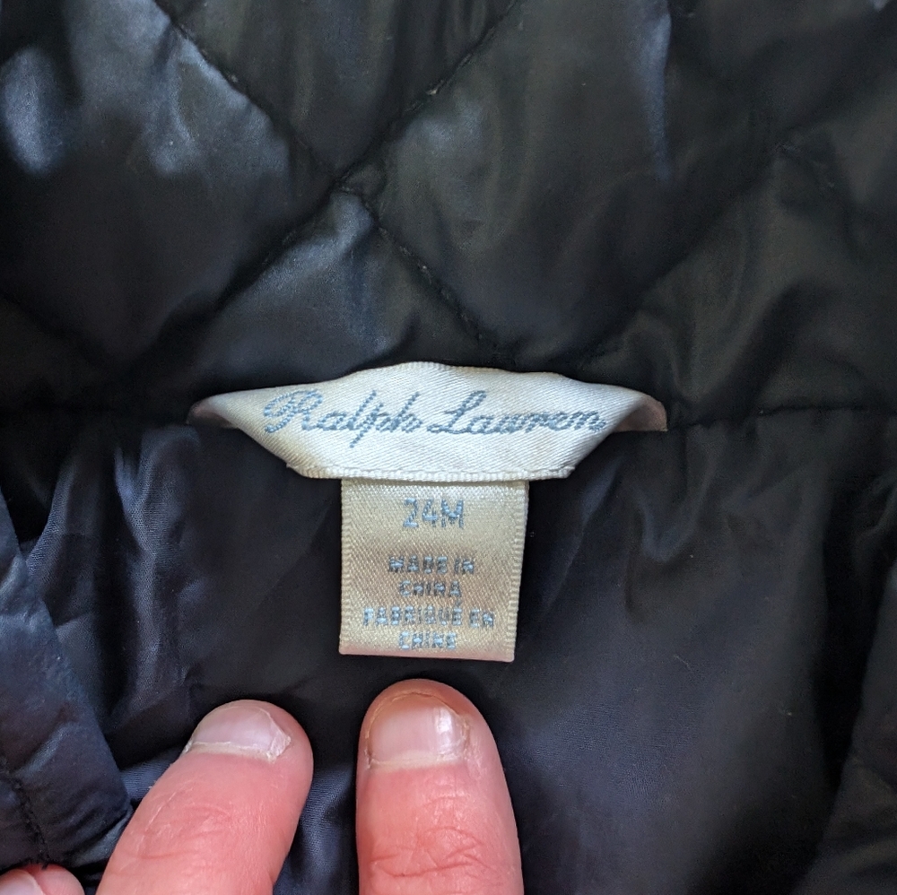 Ralph Lauren Baby Coat - Picture 2 of 2